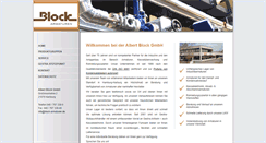 Desktop Screenshot of block-armaturen.de
